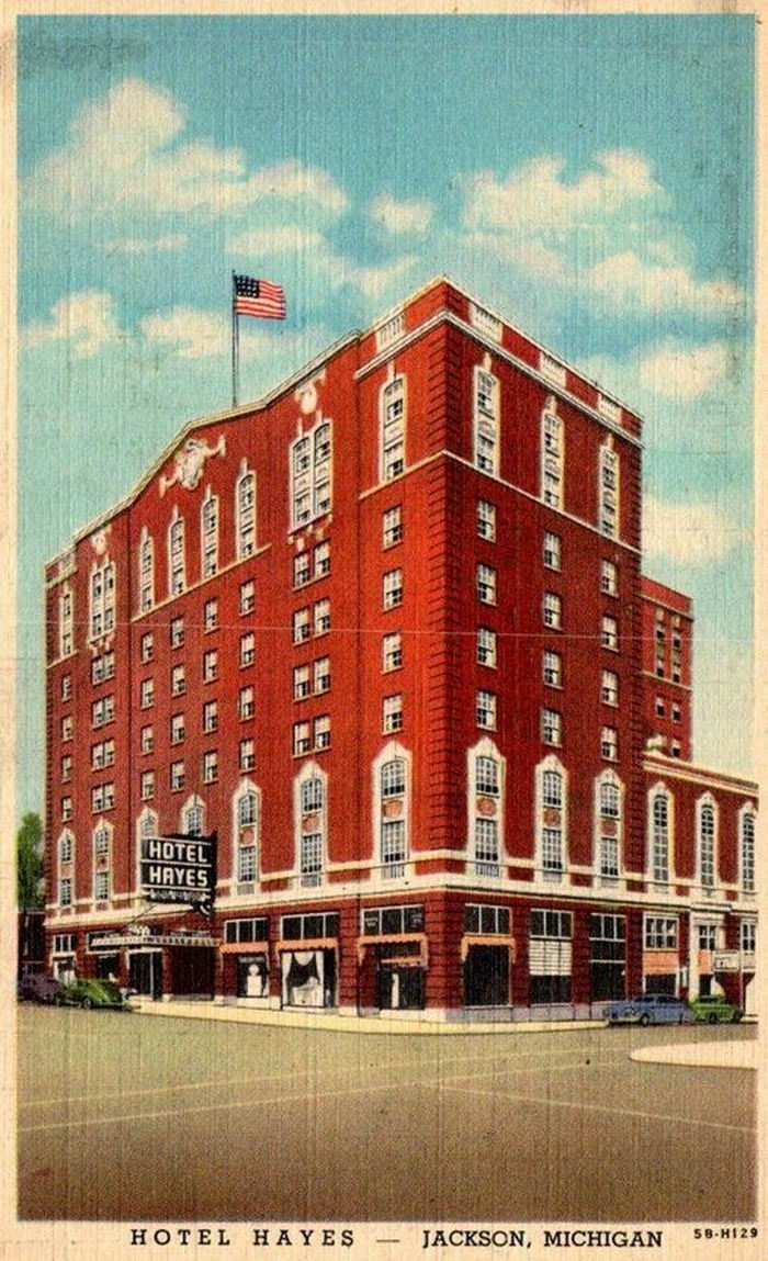 Hotel Hayes - Vintage Postcard (newer photo)